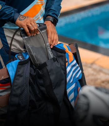 Rynox Dune Neo Trail offroad Jacket Hydration pocket